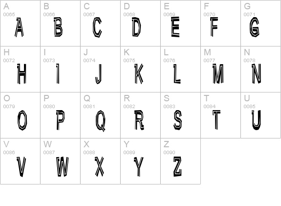 Very bad posture details - Free Fonts at FontZone.net
