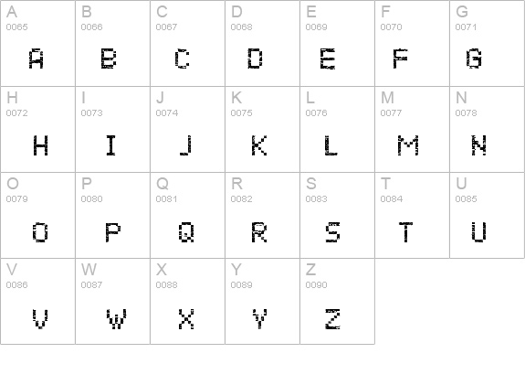 Virus43 details - Free Fonts at FontZone.net