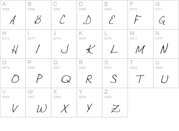 VTC JoeleneHand details - Free Fonts at FontZone.net
