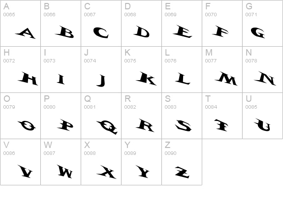 VTCBelialsBladeTricked details - Free Fonts at FontZone.net
