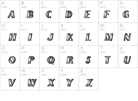 wagner details - Free Fonts at FontZone.net