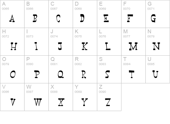 WayOutWestRegular details - Free Fonts at FontZone.net