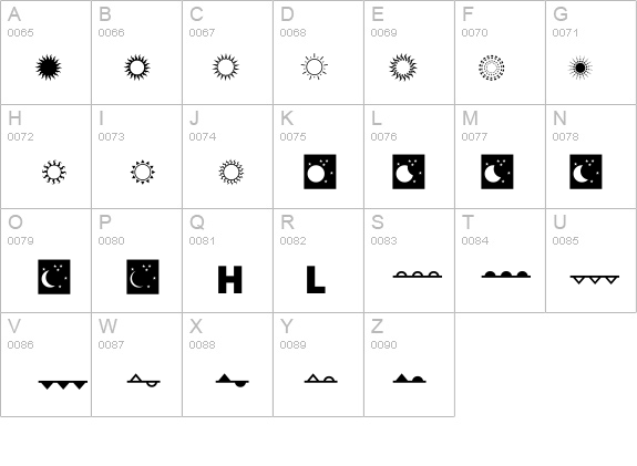 Weather Regular details - Free Fonts at FontZone.net