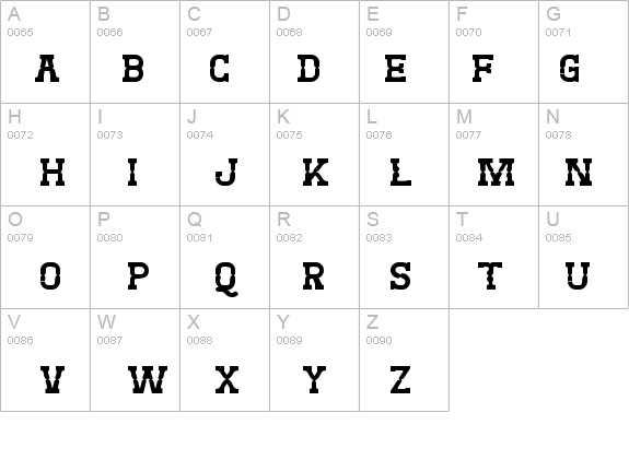 West Test details - Free Fonts at FontZone.net