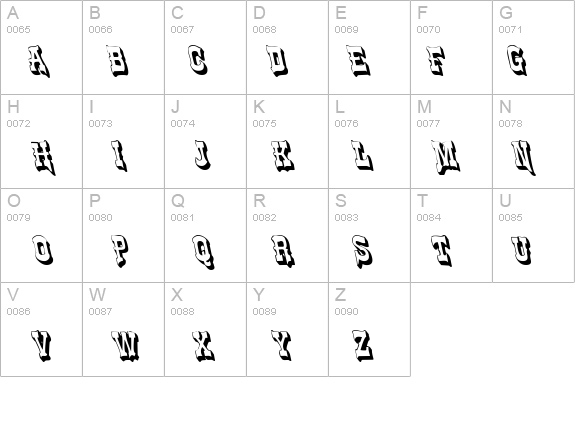 WesternShadowLefty details - Free Fonts at FontZone.net