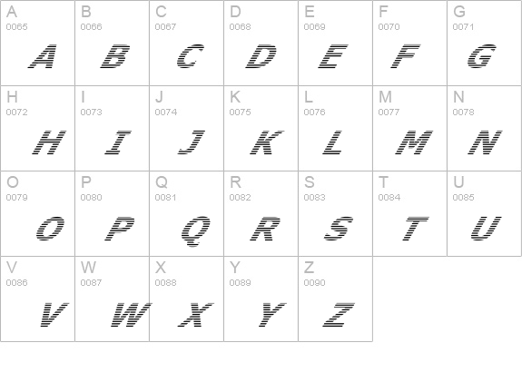 Where is the rest Italic details - Free Fonts at FontZone.net