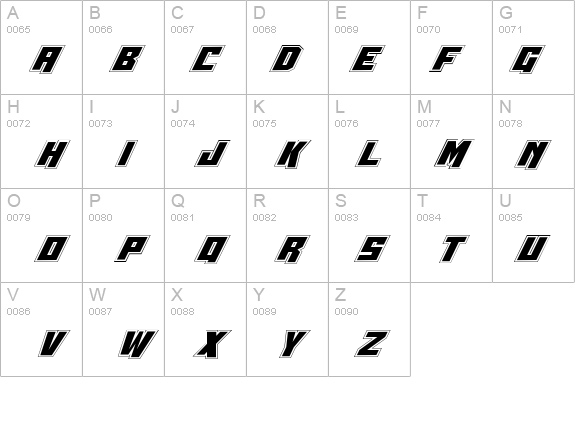 Whiskey Bravo Victor Pro details - Free Fonts at FontZone.net