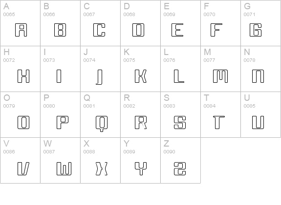 White Wolf details - Free Fonts at FontZone.net