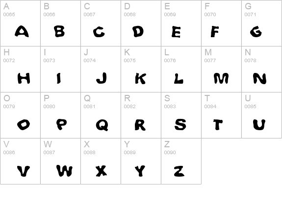 Whoobub details - Free Fonts at FontZone.net