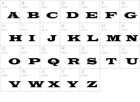 Wide Latin details - Free Fonts at FontZone.net