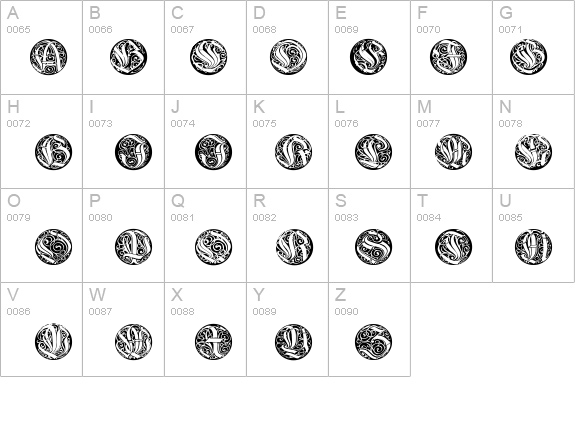 WieynkCapsRound details - Free Fonts at FontZone.net