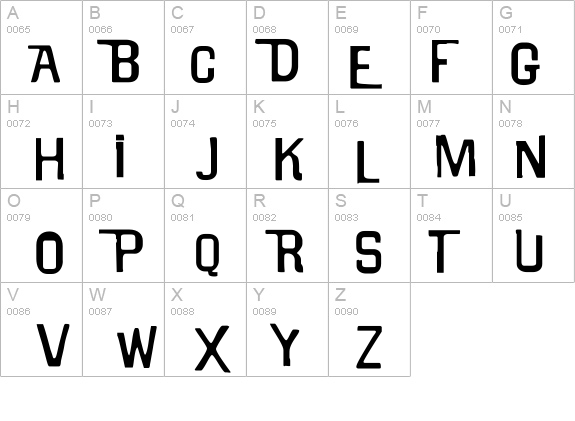 WillRobinson details - Free Fonts at FontZone.net