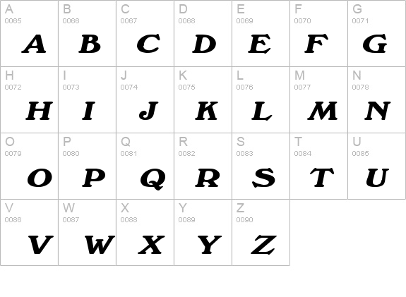 Windz Wide Italic details - Free Fonts at FontZone.net