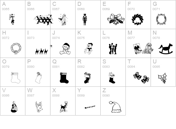 wmchristmas2 details - Free Fonts at FontZone.net