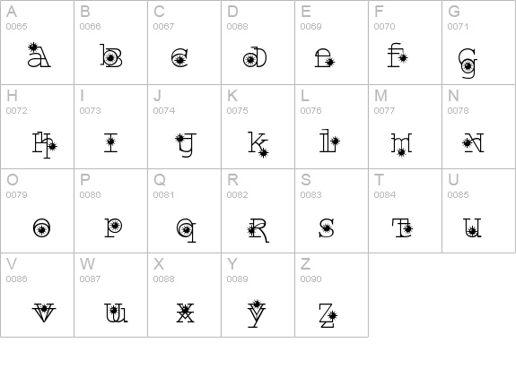 WroughtIron-Maces details - Free Fonts at FontZone.net