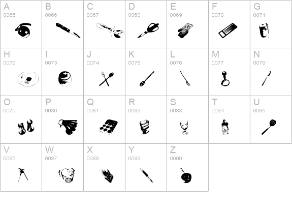 WutsCookin details - Free Fonts at FontZone.net