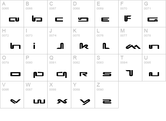 Xephyr Expanded details - Free Fonts at FontZone.net