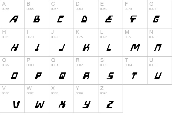 XPED Italic details - Free Fonts at FontZone.net