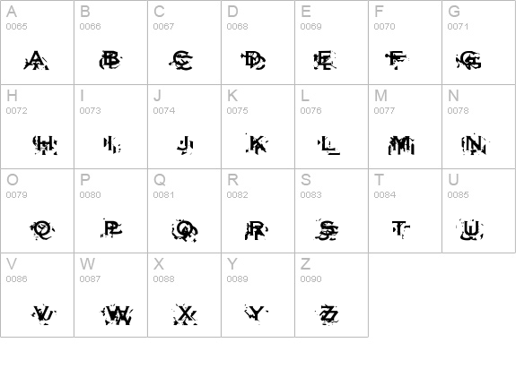 XXon XXoff details - Free Fonts at FontZone.net
