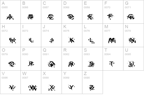 Xxonxxoff details - Free Fonts at FontZone.net