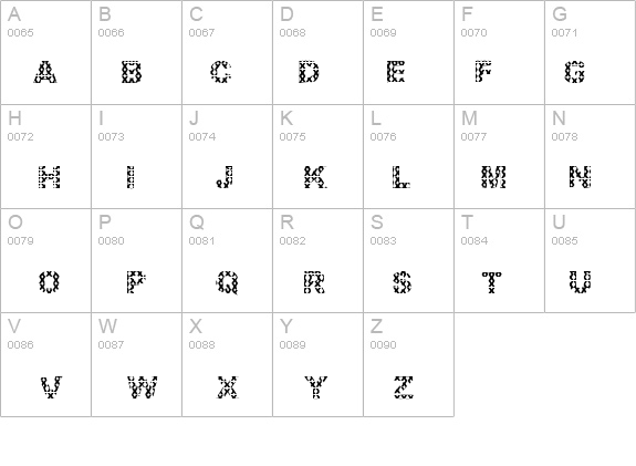 XXX details - Free Fonts at FontZone.net