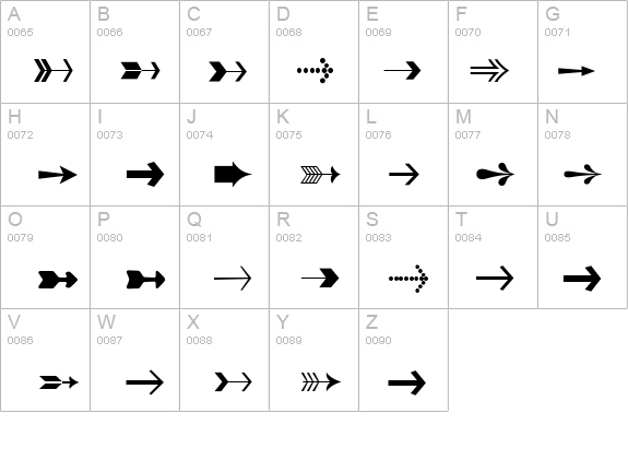 Zapf Dingbats 200* details - Free Fonts at FontZone.net