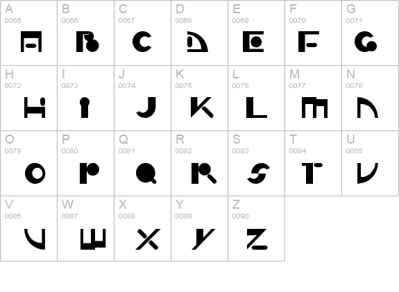 Zippy details - Free Fonts at FontZone.net