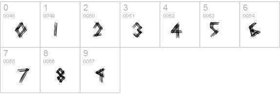 3 Prong Tree details - Free Fonts at FontZone.net