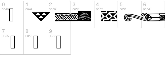 AfricanOrnamentsOne details - Free Fonts at FontZone.net