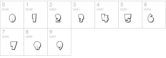 Airmole Shaded details - Free Fonts at FontZone.net