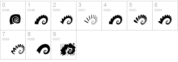 AleOrnamentsSpiratoLL details - Free Fonts at FontZone.net