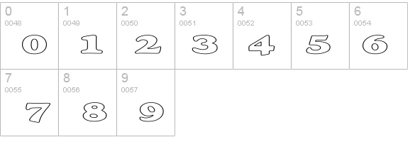 Alexuss Heavy Hollow Expanded details - Free Fonts at FontZone.net
