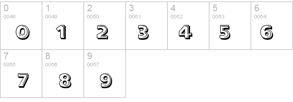 Alphabet Soup Tilt details - Free Fonts at FontZone.net