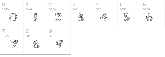 AlphaWomanHair details - Free Fonts at FontZone.net