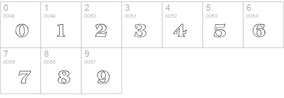 Amphion Outline details - Free Fonts at FontZone.net