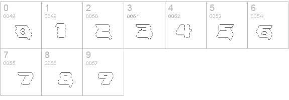 asciid details - Free Fonts at FontZone.net