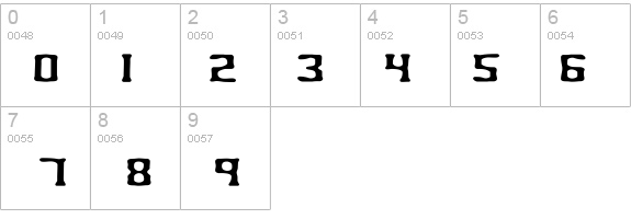 Aspartame BRK details - Free Fonts at FontZone.net