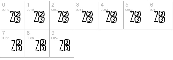 Asunder by ZONE23 details - Free Fonts at FontZone.net