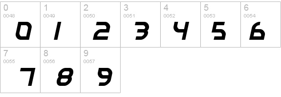 Autobahn details - Free Fonts at FontZone.net