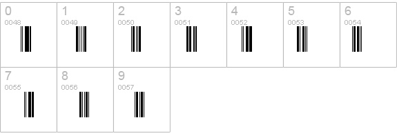 Barcoder Normal details - Free Fonts at FontZone.net