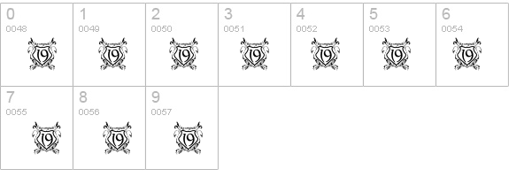 Beauregard details - Free Fonts at FontZone.net