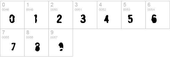Bergmark details - Free Fonts at FontZone.net