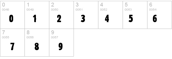 BlockDRegExtCon details - Free Fonts at FontZone.net