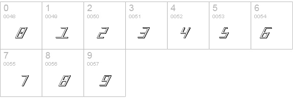 Blue July 3D details - Free Fonts at FontZone.net