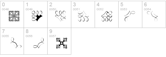 Borderbats-Filligree Regular details - Free Fonts at FontZone.net