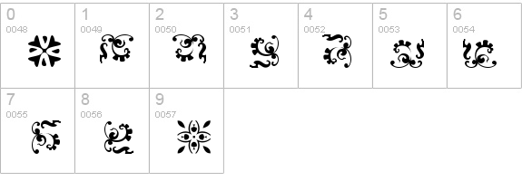 Borderbats-Fleur Regular details - Free Fonts at FontZone.net