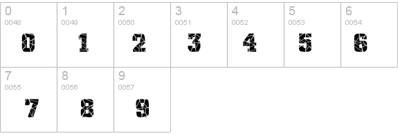 Borghs-Cracked Normal details - Free Fonts at FontZone.net