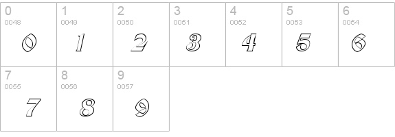 Brandywine-Hollow Italic details - Free Fonts at FontZone.net