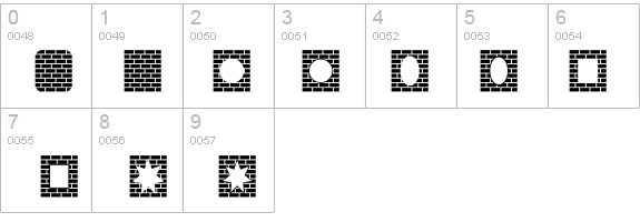 Bricks n Things details - Free Fonts at FontZone.net