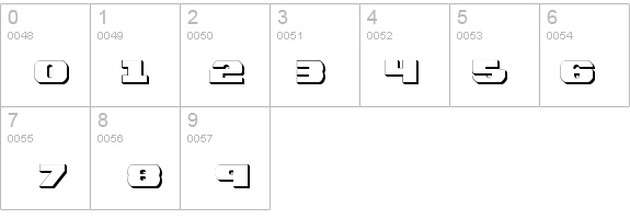 Bummer 3D details - Free Fonts at FontZone.net